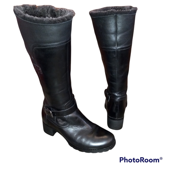 Blondo Women's Leather Waterproof Boots - Picture 2 of 3